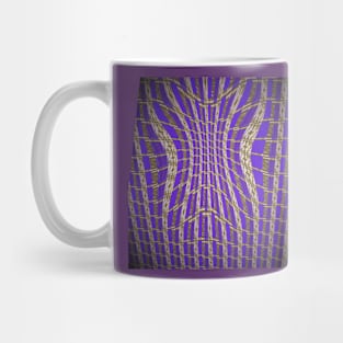 Plaid Butterfly Mug